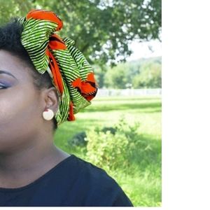 ANKARA HEAD Green and Orange